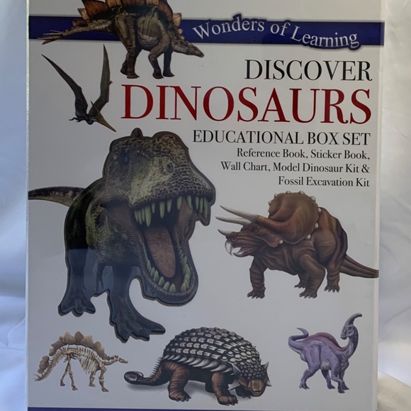 Discover Dinosaurs Education Box Set New Sealed - Picture 8 of 9